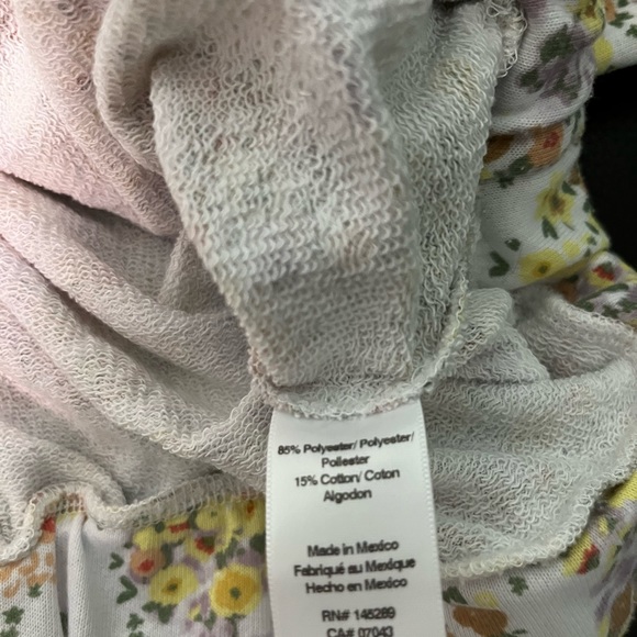 Hoodie and Sweatpants Joggers Cropped Multicolor - Picture 8 of 11